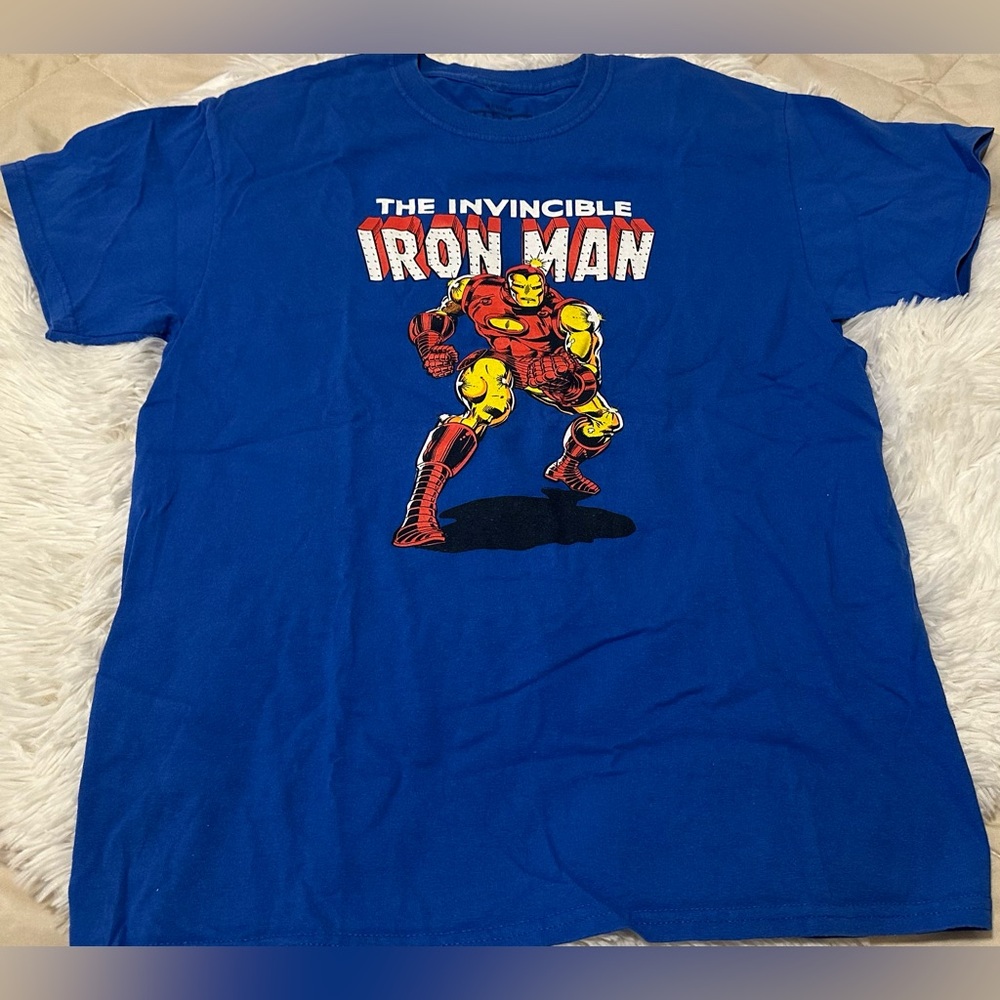 Marvel’s Iron Man Short Sleeve Graphic Tee Shirt